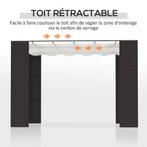 Pergola 3x3 meter - overkapping met schuifdak - nieuw, Ophalen, Tuinpaviljoen, Pruisische veldweg 220 Hengelo, Info@redealer.nl
