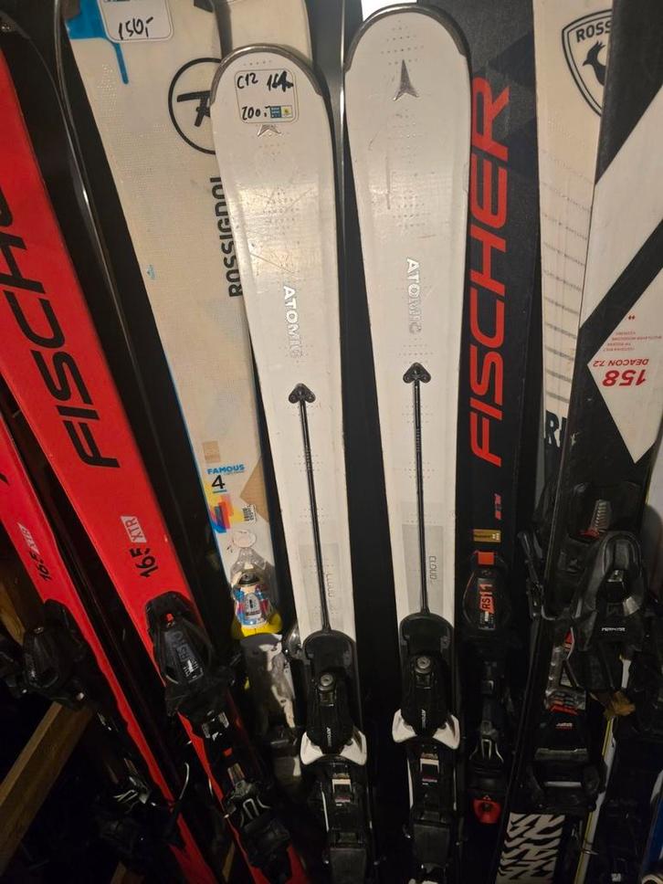 161cm ATOMIC CLOUD C12 CARVE GEVORDERDEN SKI, Sport en Fitness, Skiën en Langlaufen, Zo goed als nieuw, Ski's, Skiën, Atomic, Carve