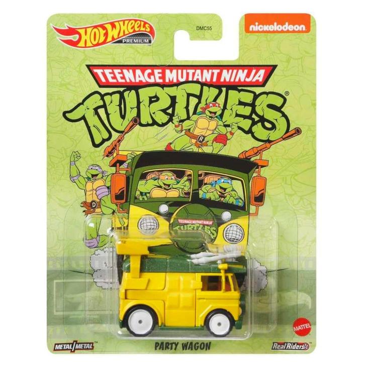 Hotwheels Premium: Teenage Mutant Ninja Turtles Party Wagon, Kinderen en Baby's, Speelgoed | Speelgoedvoertuigen, Nieuw, Ophalen of Verzenden