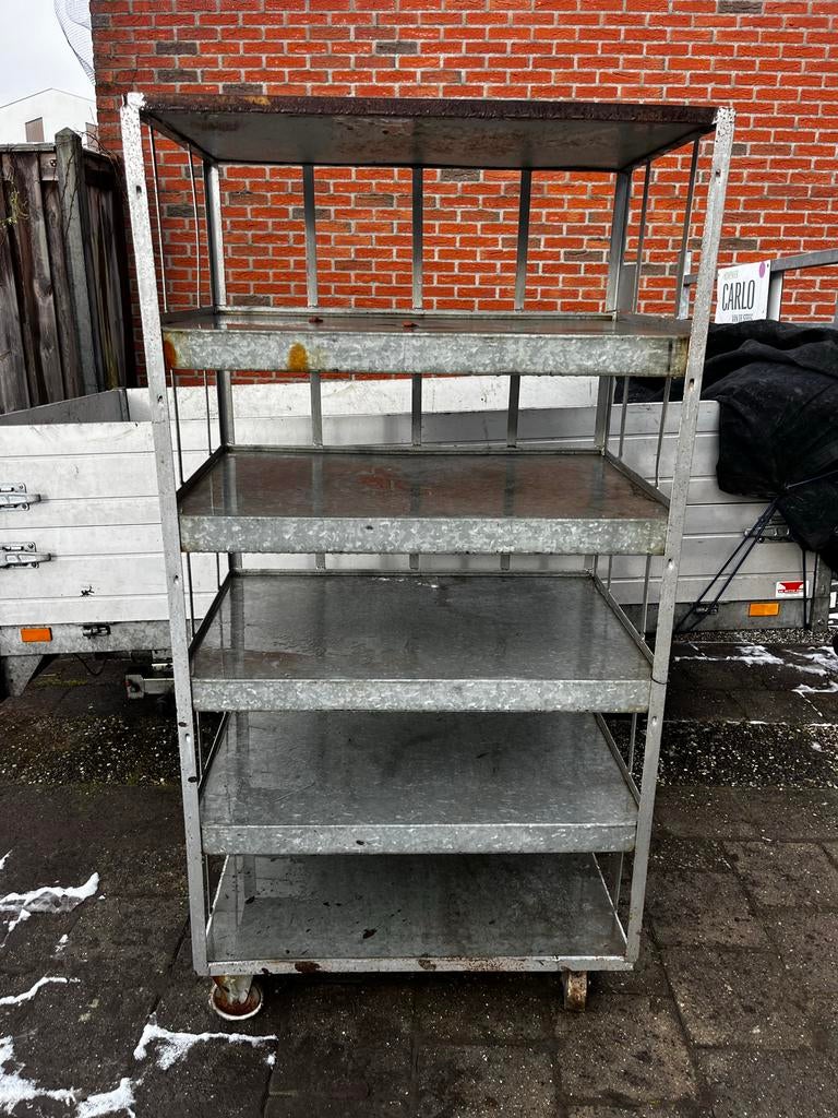 Kar voor planten of kachel hout, Ophalen, Gebruikt