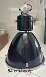Industriële hanglamp zwart, Huis en Inrichting, Lampen | Hanglampen, Ophalen, Zo goed als nieuw, Metaal, 75 cm of meer