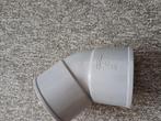 PVC-bocht 75 45 graden, Bochten, Pvc, 60 tot 80 mm, Nieuw