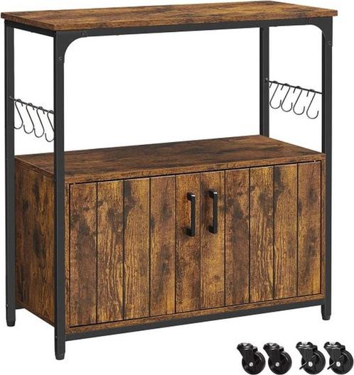 Nieuw-Keukenrek-Serveerwagen-80 x 35 x 80 cm-Keukentrolley, Huis en Inrichting, Woonaccessoires | Wandplanken en Boekenplanken