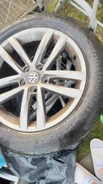 17 inch VW Salvador velgen met Continental banden, Auto-onderdelen, Banden en Velgen, Ophalen, Banden en Velgen, 17 inch, Personenwagen