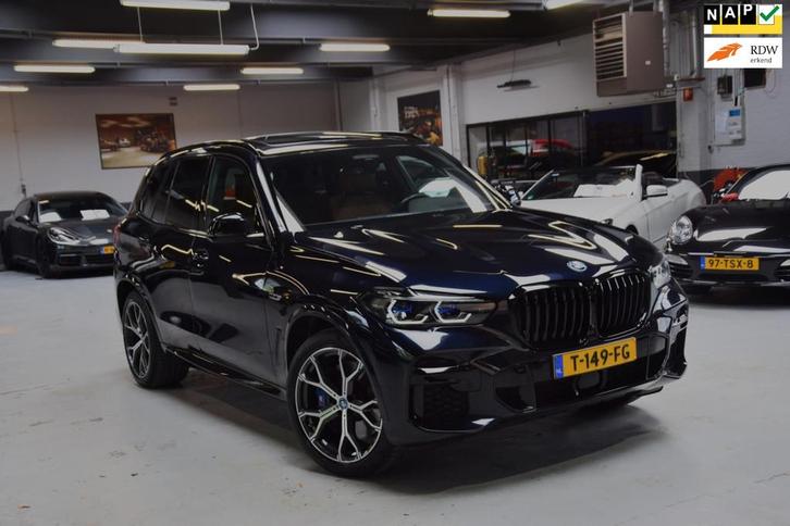 BMW X5 XDrive45e High Executive*M-Pakket* Panoramadak|1e Eig, Auto's, BMW, Bedrijf, Te koop, X5, 360° camera, 4x4, ABS, Achteruitrijcamera