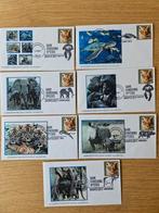 Postzegels dieren/tijgers Amerika, Postzegels en Munten, Verzenden, Gestempeld, Dier of Natuur