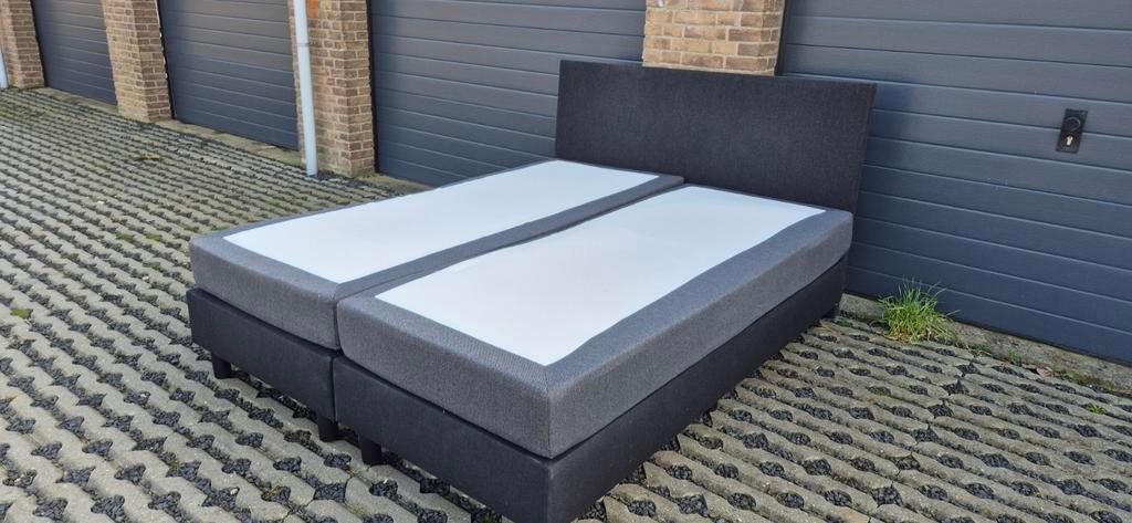 Nette 160x200 Boxspring Bed || BEZORGEN MOGELIJK, Huis en Inrichting, Slaapkamer | Bedden, Zo goed als nieuw, Tweepersoons, 160 cm