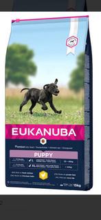 Aangebroken zak Eukanuba Large breed Puppy kip., Dieren en Toebehoren, Dierenvoeding, Hond, Ophalen of Verzenden