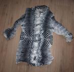 Zebraprint Voile Blouse (M), Kleding | Dames, Maat 38/40 (M), Zwart, Gedragen, Intuition by CD Fashion