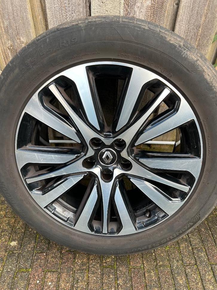 banden met velg Renault Espace 19 inch, Auto-onderdelen, Banden en Velgen, Band(en), Zomerbanden, 19 inch, 235 mm, Personenwagen