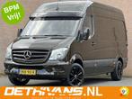 Mercedes-Benz Sprinter 314CDI 143PK L2H2 / Cruisecontrol / C, Auto's, Gebruikt, Zwart, Bedrijf, Electronic Stability Program (ESP)