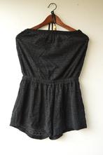 doorschijnende jumpsuit playsuit boho primark maat S, Primark, Zwart, Ophalen of Verzenden, Zo goed als nieuw