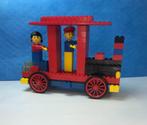 lego locomotief met machinist en passagier, 252-1 + doos en, Kinderen en Baby's, Speelgoed | Duplo en Lego, Ophalen of Verzenden