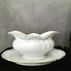 Eendelig grote sauskom HutschenReuther Sylvia Lorelei zgst, Ophalen of Verzenden