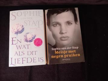 2x Sophie van der stap: meisje met 9 pruiken, en wat als dit beschikbaar voor biedingen
