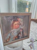 Leuke barok prent in lijst, Ophalen of Verzenden