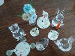 kristalen beeldjes, Antiek en Kunst, Antiek | Glas en Kristal, Ophalen of Verzenden