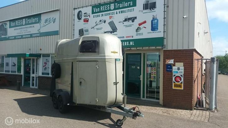Humbaur ATIS VOLLPOLY 2400KG Composiet vloer 2-paards zadel, Dieren en Toebehoren, Paarden en Pony's | Trailers en Aanhangwagens