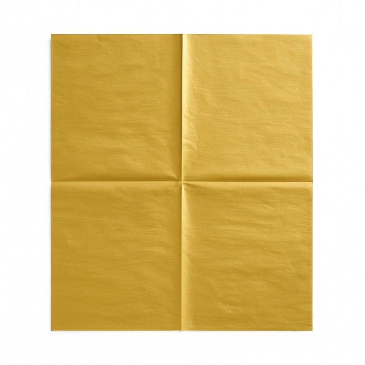 Goud vloeipapier – 50 x 35 cm (set van 4 stuks), Diversen, Papierwaren, Nieuw, Ophalen of Verzenden