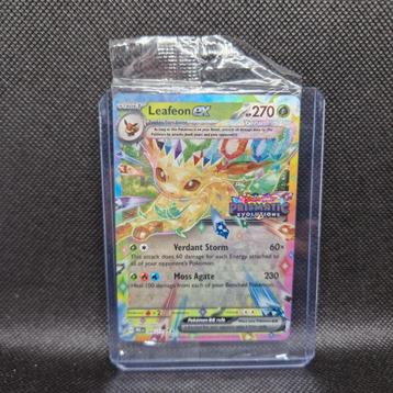 Leafeon EX Prismatic Evolutions NearMint Sealed  beschikbaar voor biedingen