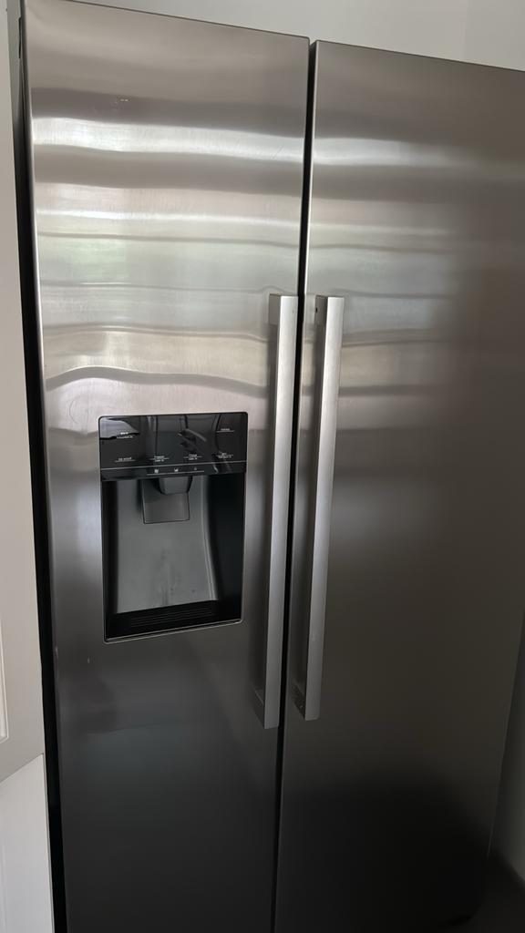 Bosch Amerikaanse Koelkast - Zo goed als nieuw!, Witgoed en Apparatuur, Koelkasten en IJskasten, Zo goed als nieuw, Met aparte vriezer