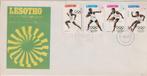 Lesotho 1972 Olympische spelen Atletiek sport, Postzegels en Munten, Postzegels | Eerstedagenveloppen, Ophalen of Verzenden, Onbeschreven