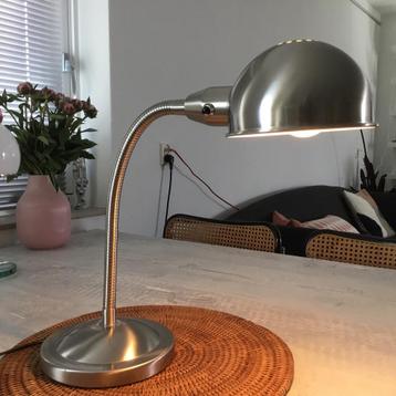 Ikea Tafellamp Bureaulamp Type A0301 Geborsteld Staal beschikbaar voor biedingen