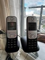 Siemens Gigaset duo – draadloze DECT telefoons – compleet, Ophalen of Verzenden, Zo goed als nieuw