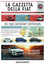 Folder Fiat modellen (2016), Verzenden, Zo goed als nieuw, Overige merken