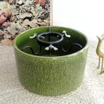 West Germany keramiek KERSTBOOMSTANDAARD vintage pot groen, Ophalen of Verzenden, Gebruikt