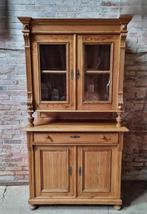 Antiek grenen kast, Huis en Inrichting, Kasten | Buffetkasten, Ophalen, Gebruikt, 25 tot 50 cm, Met deur(en)