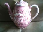 Societe ceramique teadrinker rood koffiepot no 3, Antiek en Kunst, Antiek | Servies los, Ophalen of Verzenden