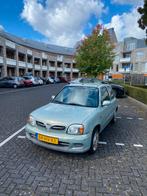 Nissan Micra 1.4 55KW 3D 2002 Groen, Auto's, Voorwielaandrijving, 750 kg, 4 cilinders, 840 kg