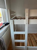 Wit stapelbed 90x200 cm – ideaal voor kinderkamer – direct m, Ophalen of Verzenden, Gebruikt, Stapelbed