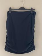 Mooi donkerbl. rokje van Far Hills, mt 42, elastische stof,, Kleding | Dames, Blauw, Maat 42/44 (L), Far Hills, Ophalen of Verzenden