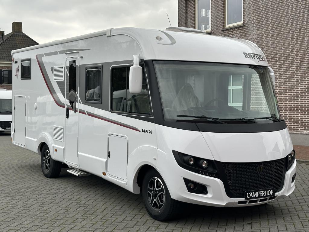 Rapido 866F Heavy chassis, Nieuw, Caravans en Kamperen, Ringverwarming, Fiat, Afzuigkap, Bedrijf