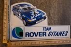 Vintage sticker Team Rover Gitanes Castrol autosport rally, Ophalen of Verzenden, Zo goed als nieuw, Overige typen