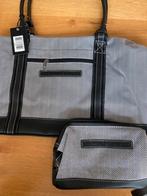 Nieuwe Ralph Boyer Reistas met toilettas - Zwart/Wit, 40 tot 60 cm, 20 tot 30 cm, Zwart, Ophalen of Verzenden