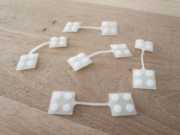 4,5V Rails Trein Koppelingstukken Locomotief & Rijtuigen, Kinderen en Baby's, Speelgoed | Duplo en Lego, Gebruikt, Lego, Losse stenen