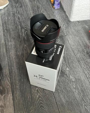 Canon EF 24-70mm f/2.8L II USM + Hoya UV-filter