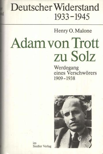 Adam von Trott zu Solz - Henry O. Malone beschikbaar voor biedingen