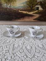 Kop en schotel bavaria kronester, Antiek en Kunst, Antiek | Servies los, Ophalen