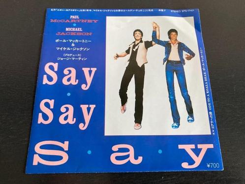 Paul McCartney & Michael Jackson "Say, Say, Say" 7" Japan, Cd's en Dvd's, Vinyl Singles, Single, 7 inch, Verzenden