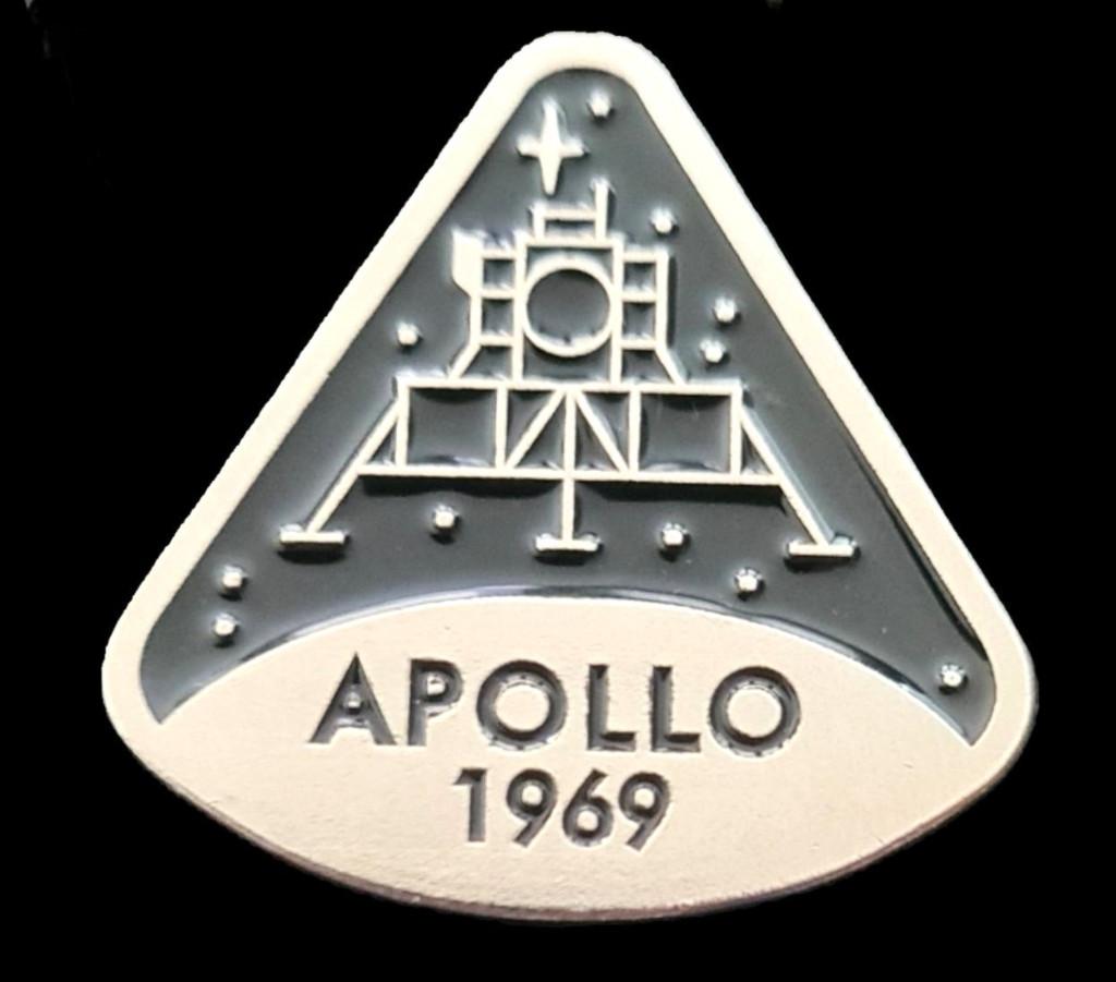Apollo 1969 pin- gelakt, Ophalen of Verzenden, Nieuw, Transport, Speldje of Pin