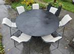 Desalto Clay design Outdoortafel + 7x Emu stoelen, Tuin en Terras, Tuinsets en Loungesets, Ophalen of Verzenden, Nieuw, Overige materialen