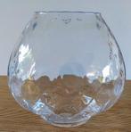 Prachtige glazen vaas, hoogte 23 cm, Overige kleuren, Ophalen of Verzenden, Minder dan 50 cm, Glas