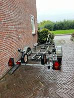 Pega kanteltrailer 750 kg as  5.50 boot 950€, Watersport en Boten, Boottrailers, Ophalen, Zo goed als nieuw, Minder dan 6 meter