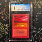 CGC 9 - Alpha Flashfires Red MTG Magic the Gatering 1993, Verzenden, Zo goed als nieuw