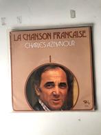 Charles Aznavour - La Chanson Francaise LP, Ophalen of Verzenden, Gebruikt, 12 inch