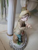 Vintage tafellamp met porseleinen voet foto 1 t/m 5, Heikant 21 Kaatsheuvel, Ophalen of Verzenden, Zo goed als nieuw, Jolandamonsieurs@gmail.com